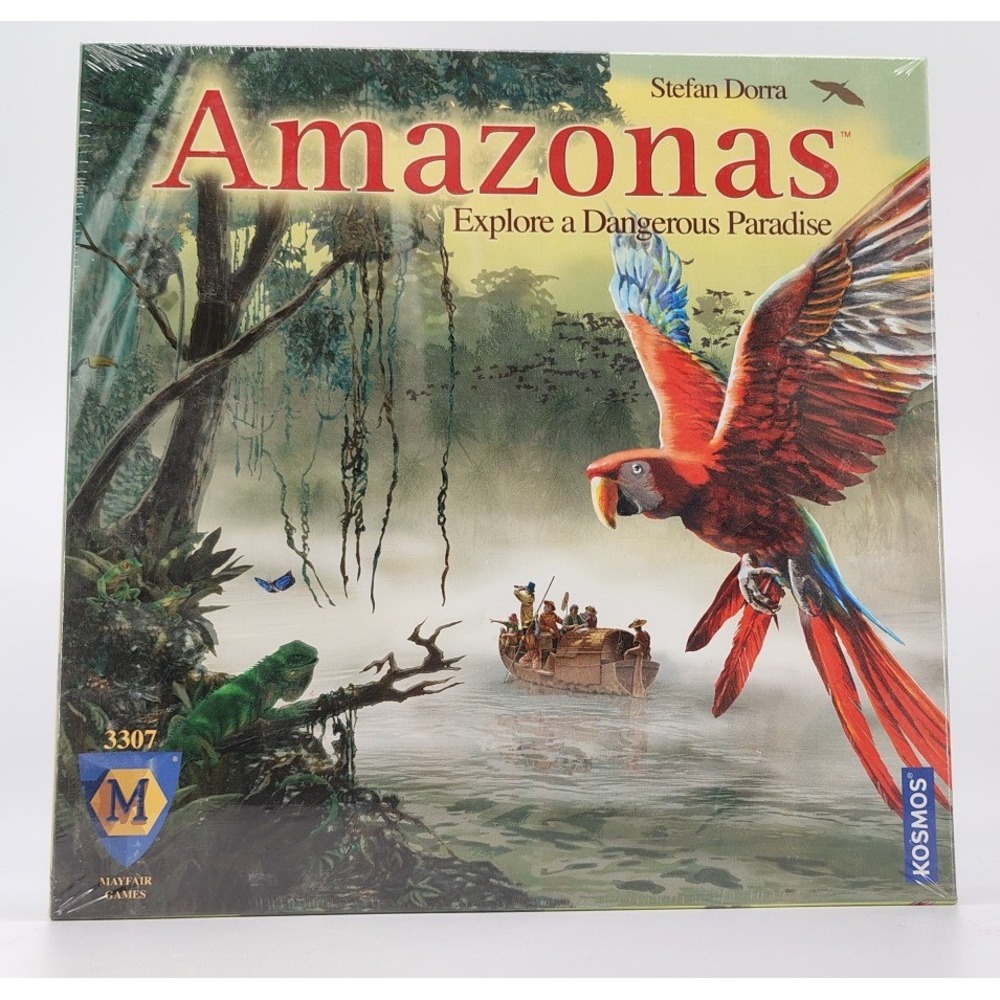 Amazonas Board Game Mayfair Games Kosmos Brand‎ New Factory Sealed Strategy